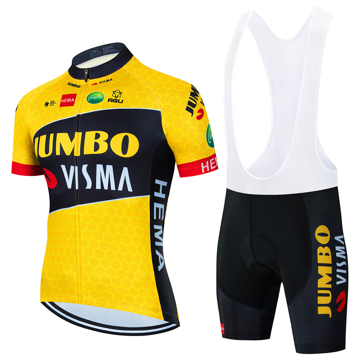 Jumbo Visma - Professionellt cykelset