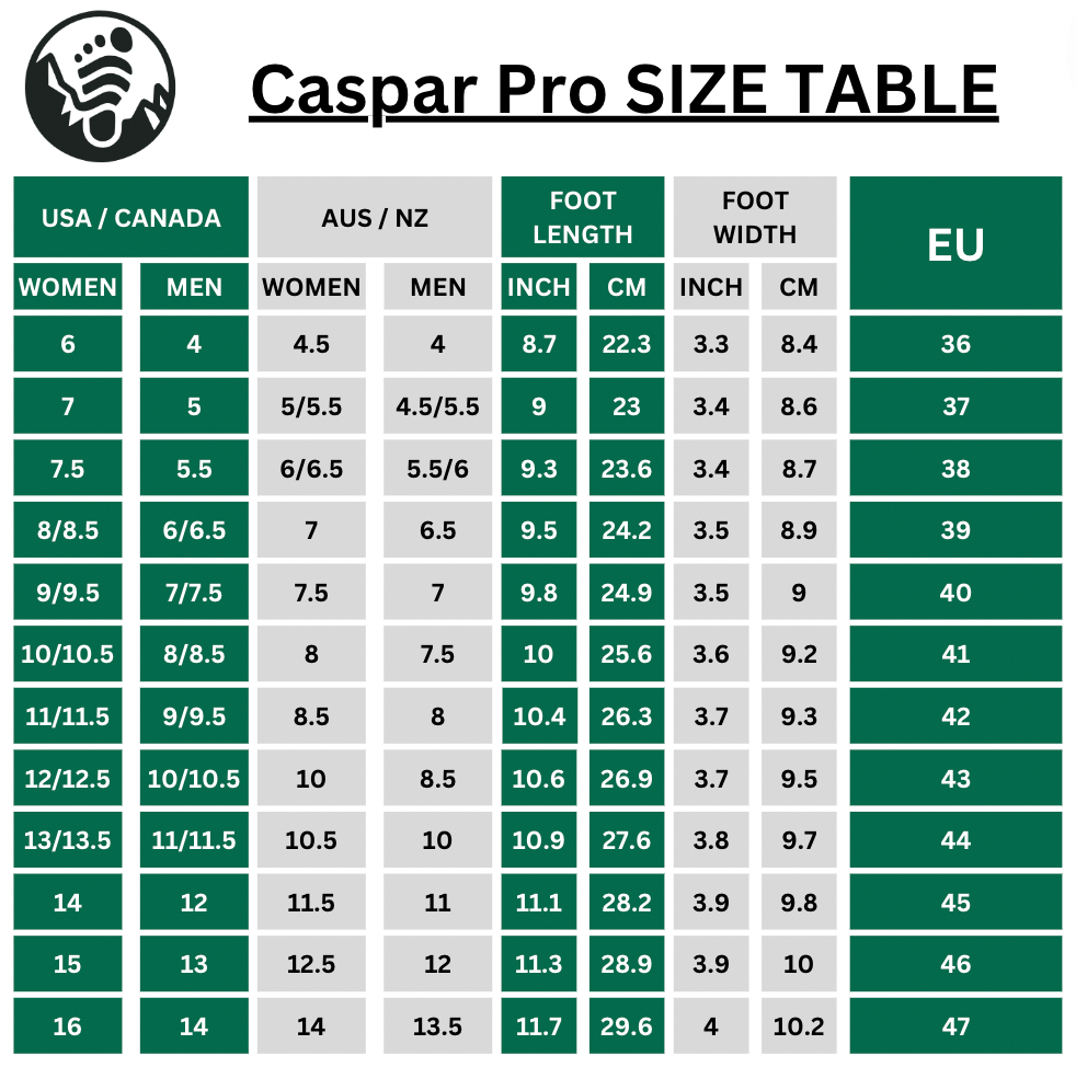 Caspar Flex - Halkfri och vattentät barfotasko för vintern (Unisex) (BOGO)